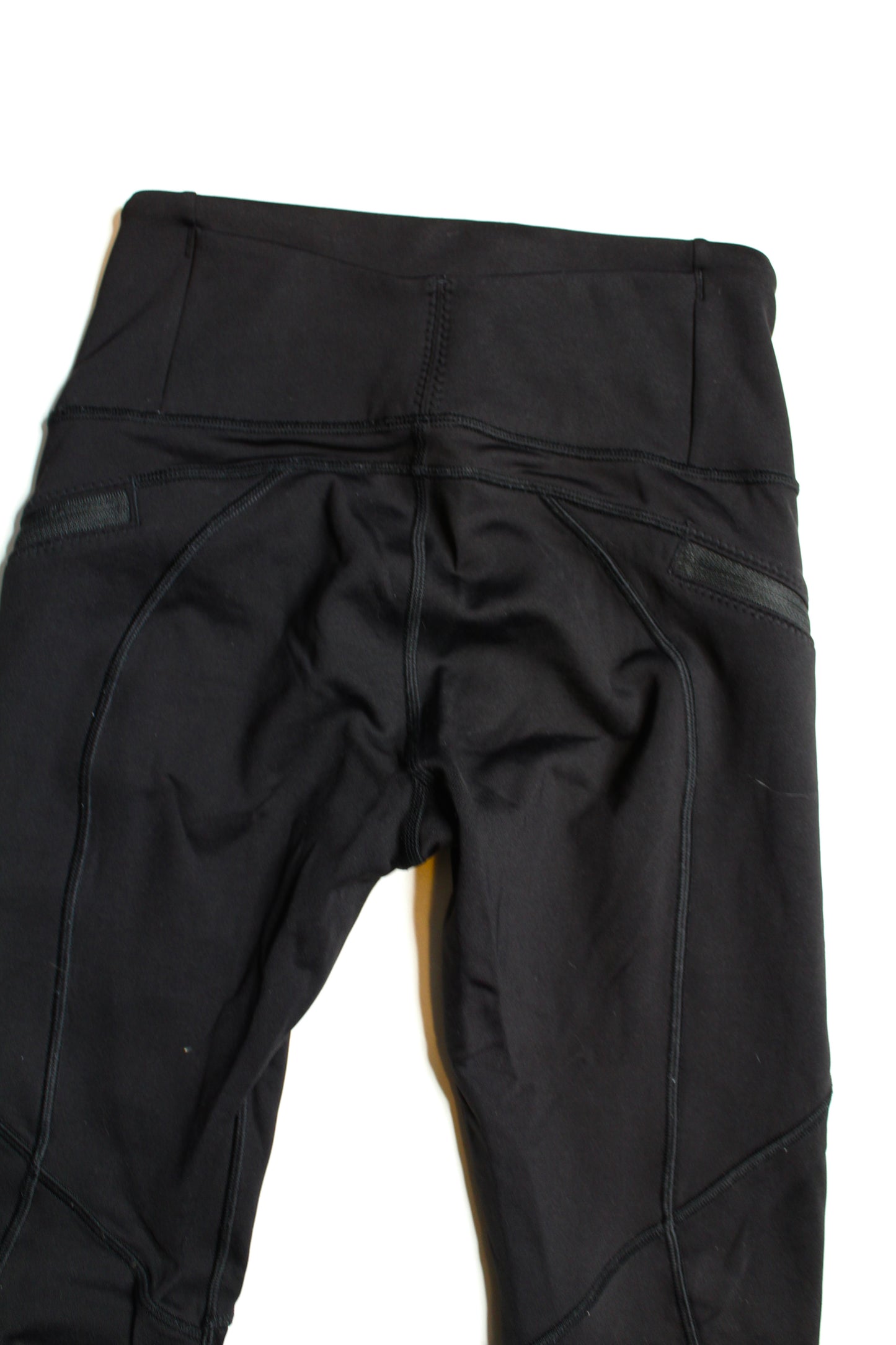 Lululemon black running tights, size 4 (price reduced: was $48)