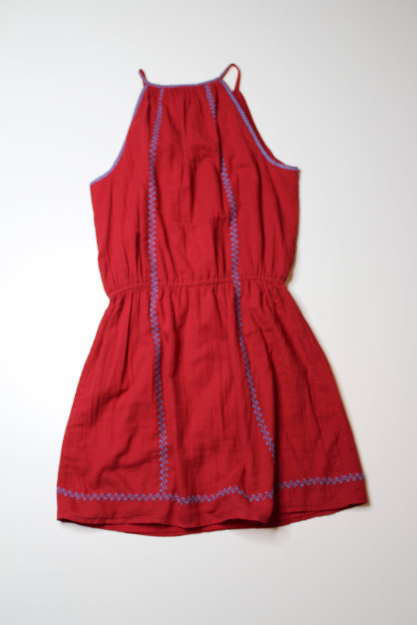 Joie red boho summer dress, siz xs (relaxed fit) (additional 30% off)