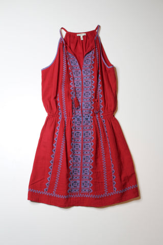 Joie red boho dress, siz xs (price reduced: was $58)