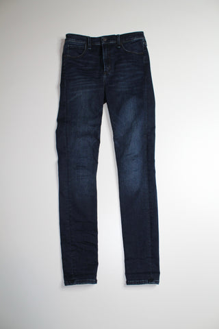 Abercrombie & Fitch Simone high rise super skinny jeans, size 25 (additional 50% off)