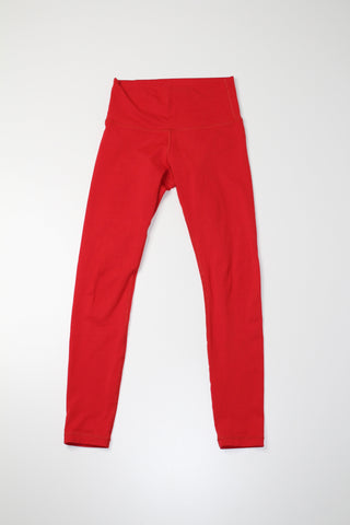 Aritzia red the constant leggings, size xs