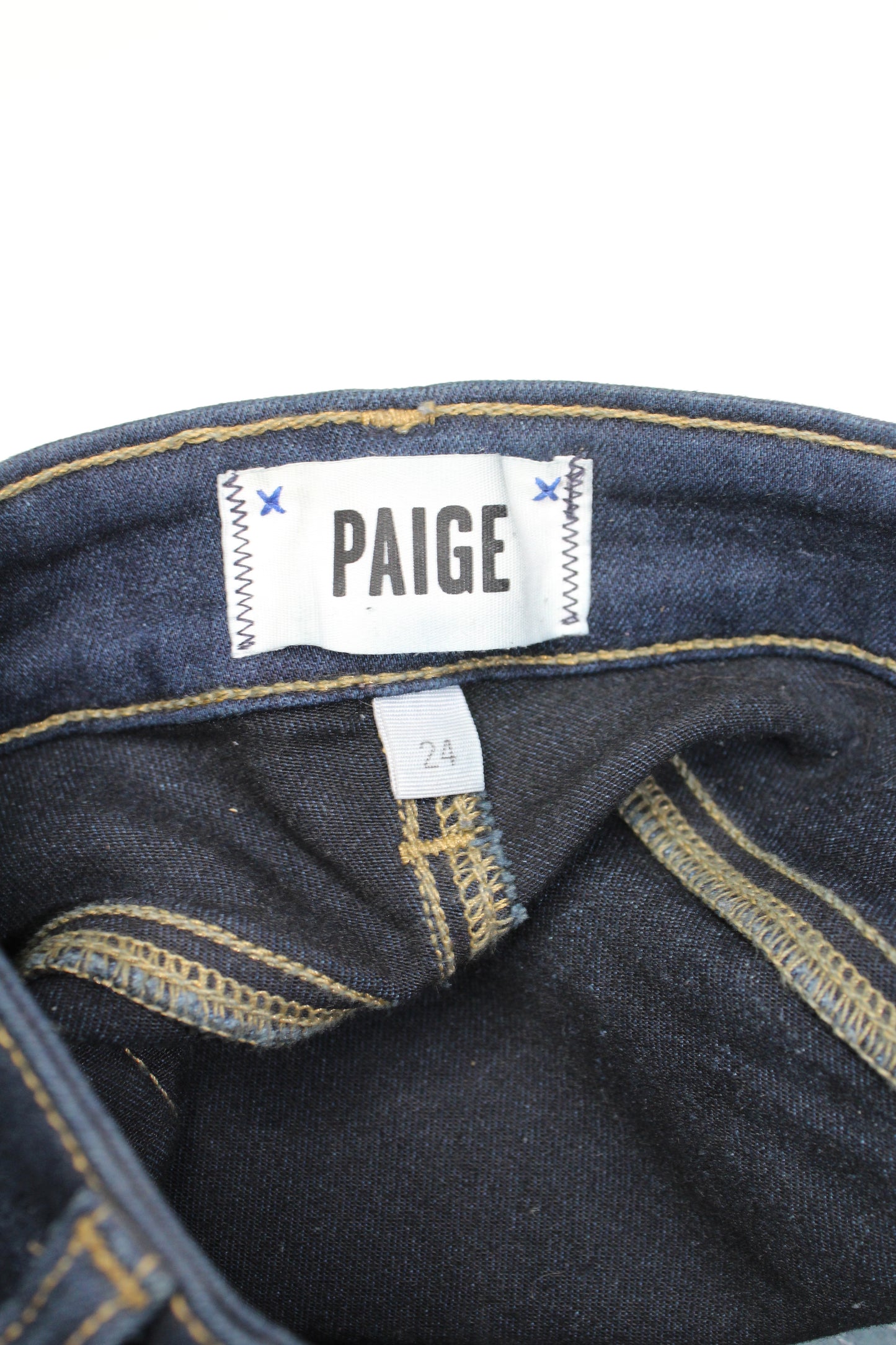 Paige skyline skinny jeans, size 24 (price reduced: was $58)