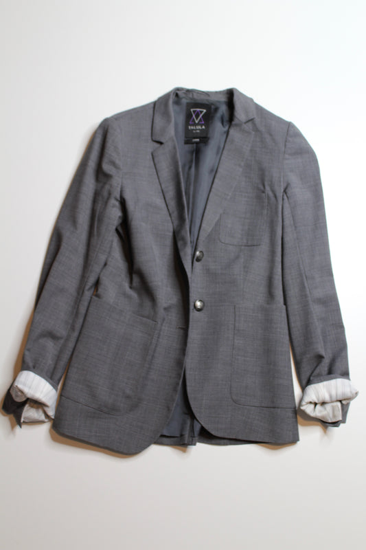 Aritzia talula grey Exeter blazer, size four (small) (additional 20% off)