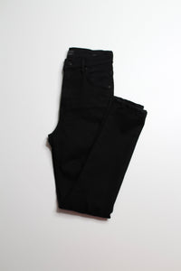 Citizens of Humanity black carlie high rise skinny jeans, size 24 (additional 50% off)