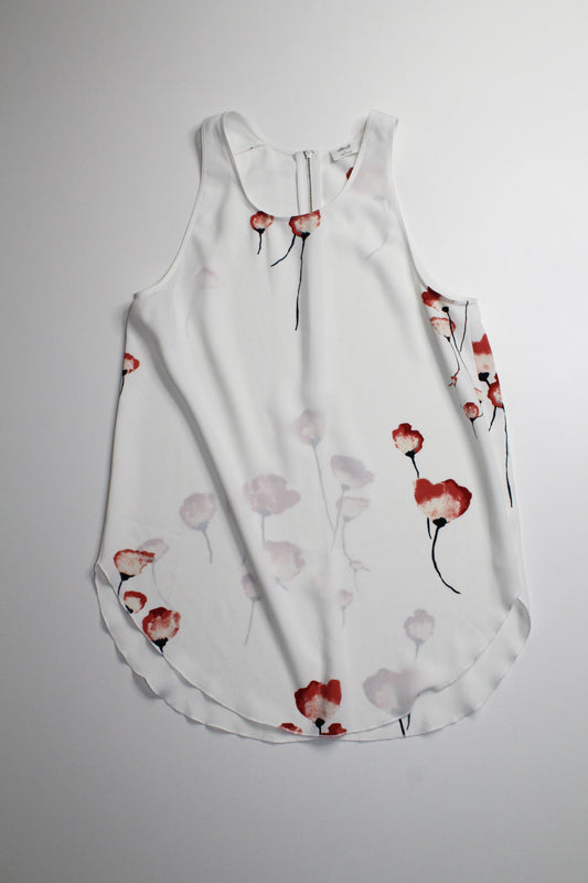 Aritzia wilfred floral sèvres sleeveless blouse, size small (additional 50% off)