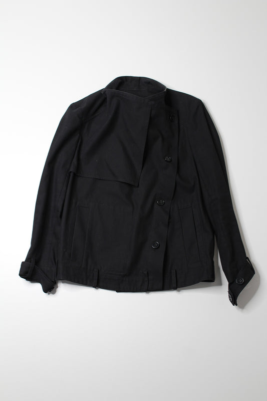 Helmut Lang black asymmetrical jacket/blazer, size small (additional 50% off)