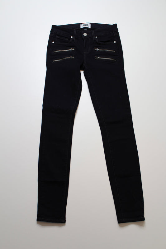 Paige edgemont kensington skinny jeans, size 25 (price reduced: was $58)