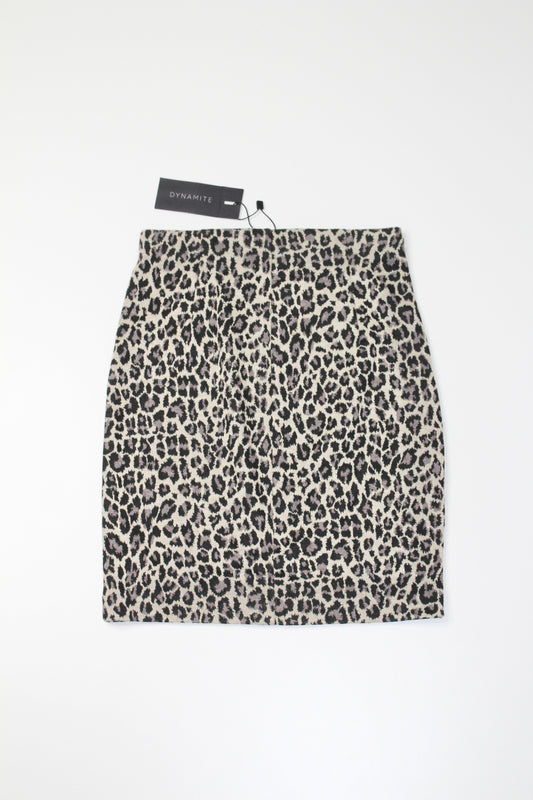 Cheetah print mini skirt, size xxs *new with tags (price reduced: was $20) (70% off)