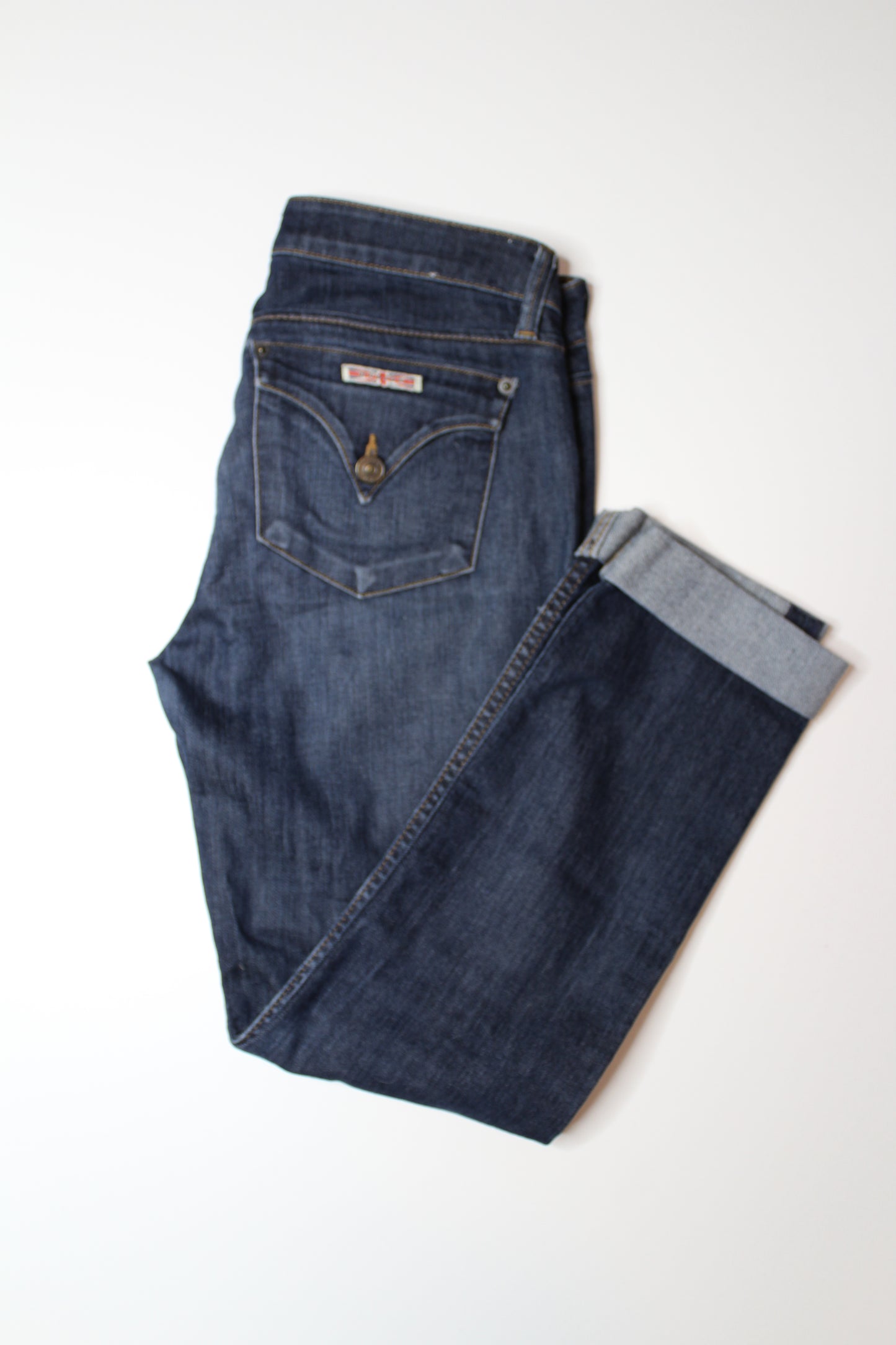 Hudson bacara straight flood cuff jeans, size 27 (price reduced: was $48)