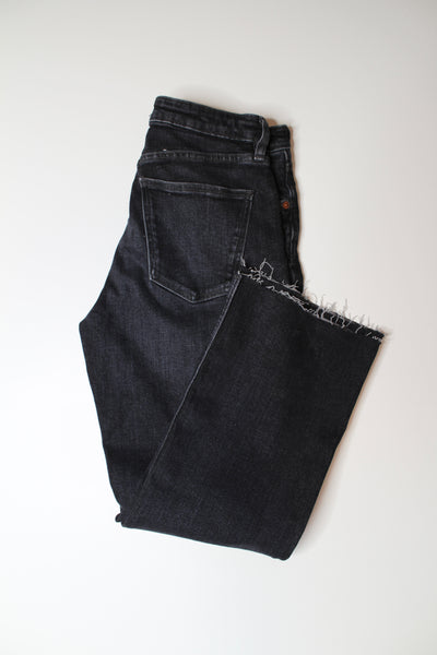 Zara black wash jeans, size 4 (25”) (additional 50% off)