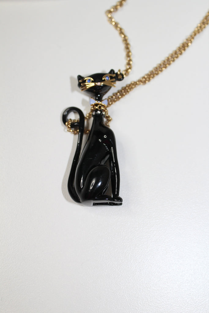 Kate spade sales cat necklace