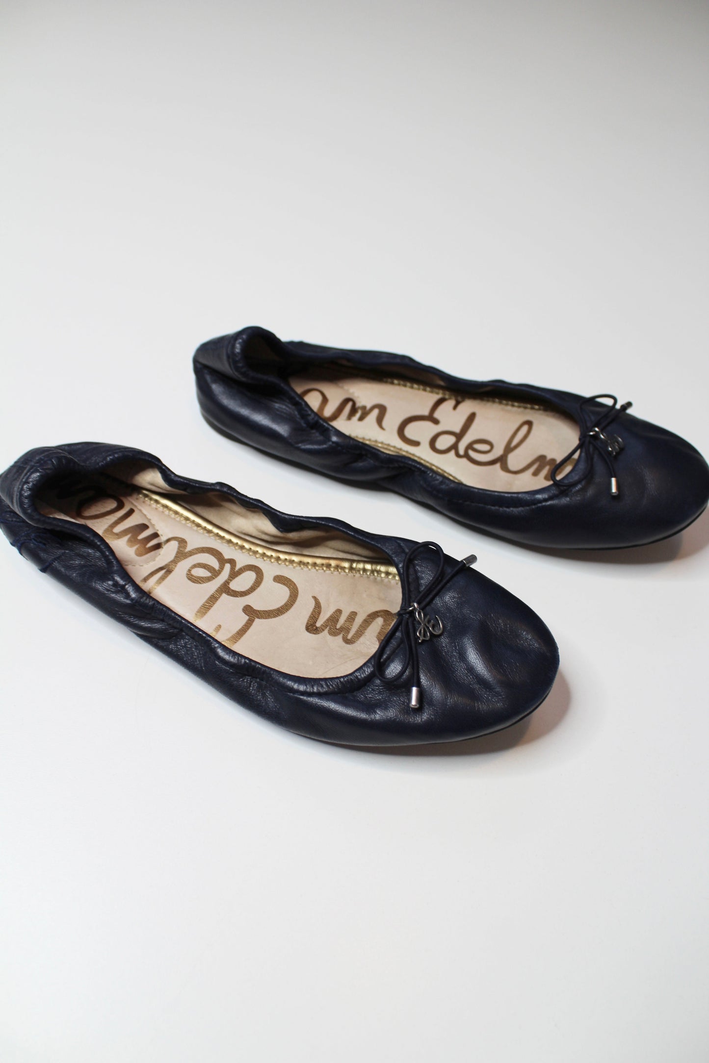 Sam Edelman navy ballet flats, size 6.5 (price reduced: was $48)