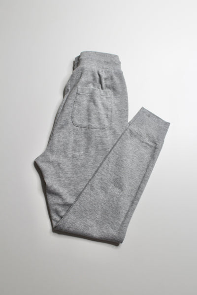 Aritzia sunday best high waisted light grey baby waffle jogger, size xxs