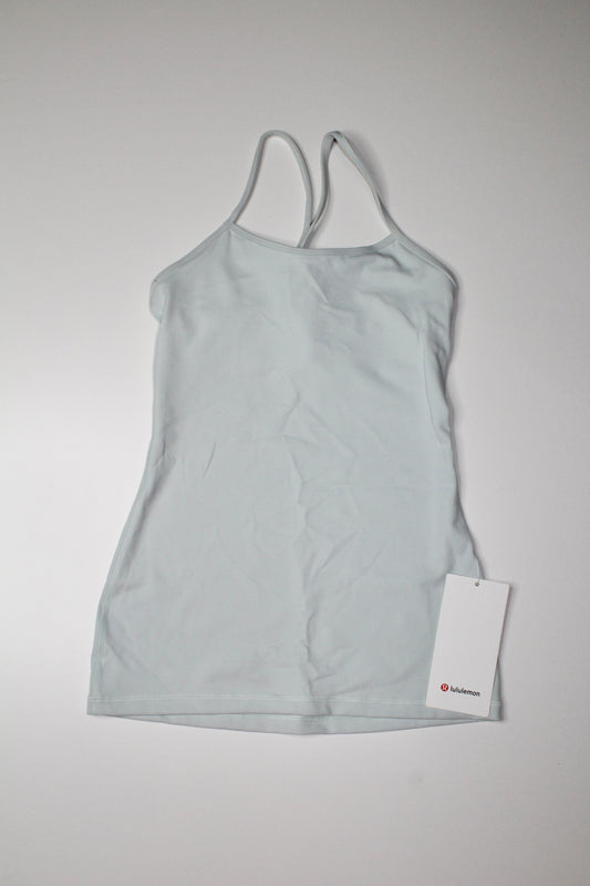 Lululemon light mint power y tank, size 2 *new with tags