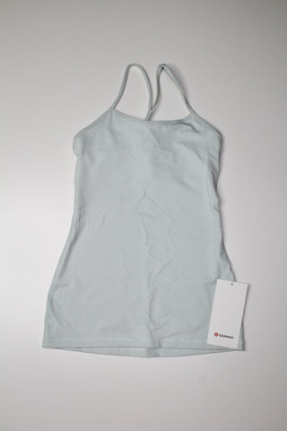 Lululemon light mint power y tank, size 2 *new with tags