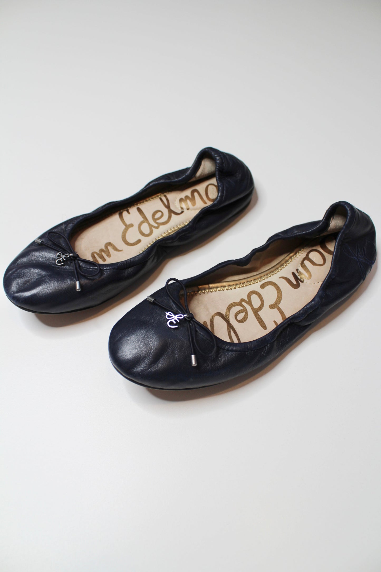 Sam Edelman navy ballet flats, size 6.5 (price reduced: was $48)