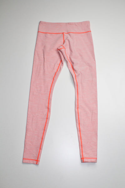 Lululemon coral wunder under leggings, size 8 (additional 50% off)