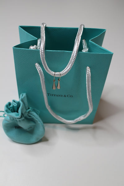 Tiffany & Co. silver drop earrings (price reduced: was $425)