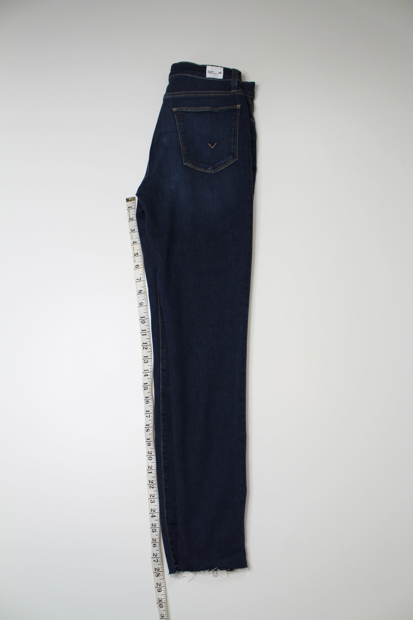 Hudson blair high rise super skinny ankle jeans, size 26 (price reduced: was $58)