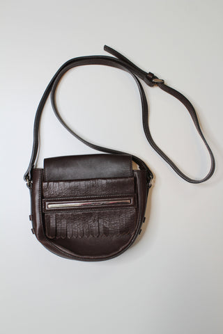 Massimo Dutti small brown crossbody purse (additional 70% off)
