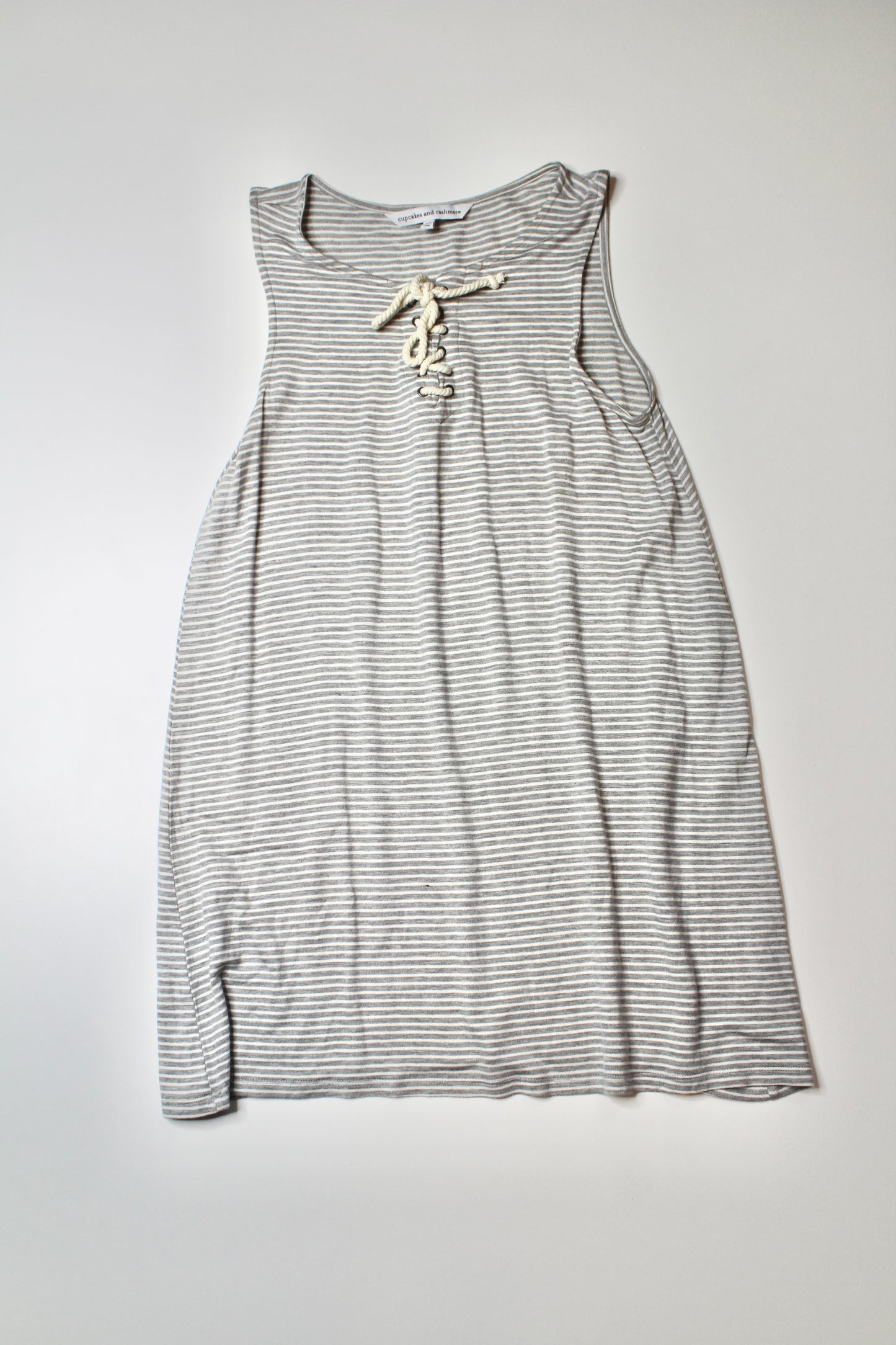 Cupcakes & Cashmere striped tank dress, size xs (loose fit) (additional 50% off)