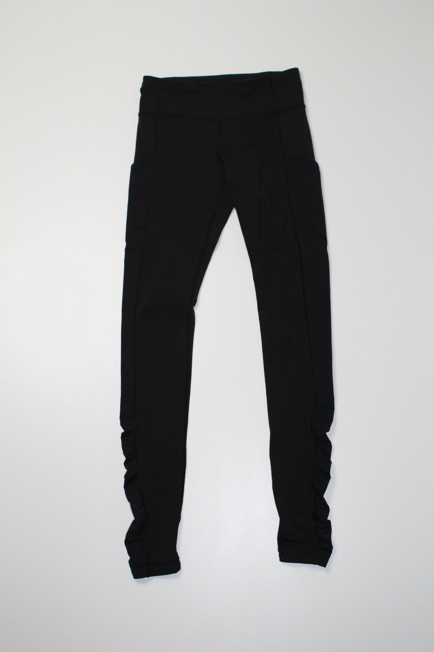 Lululemon black run tights, size 4 (price reduced: was $48)