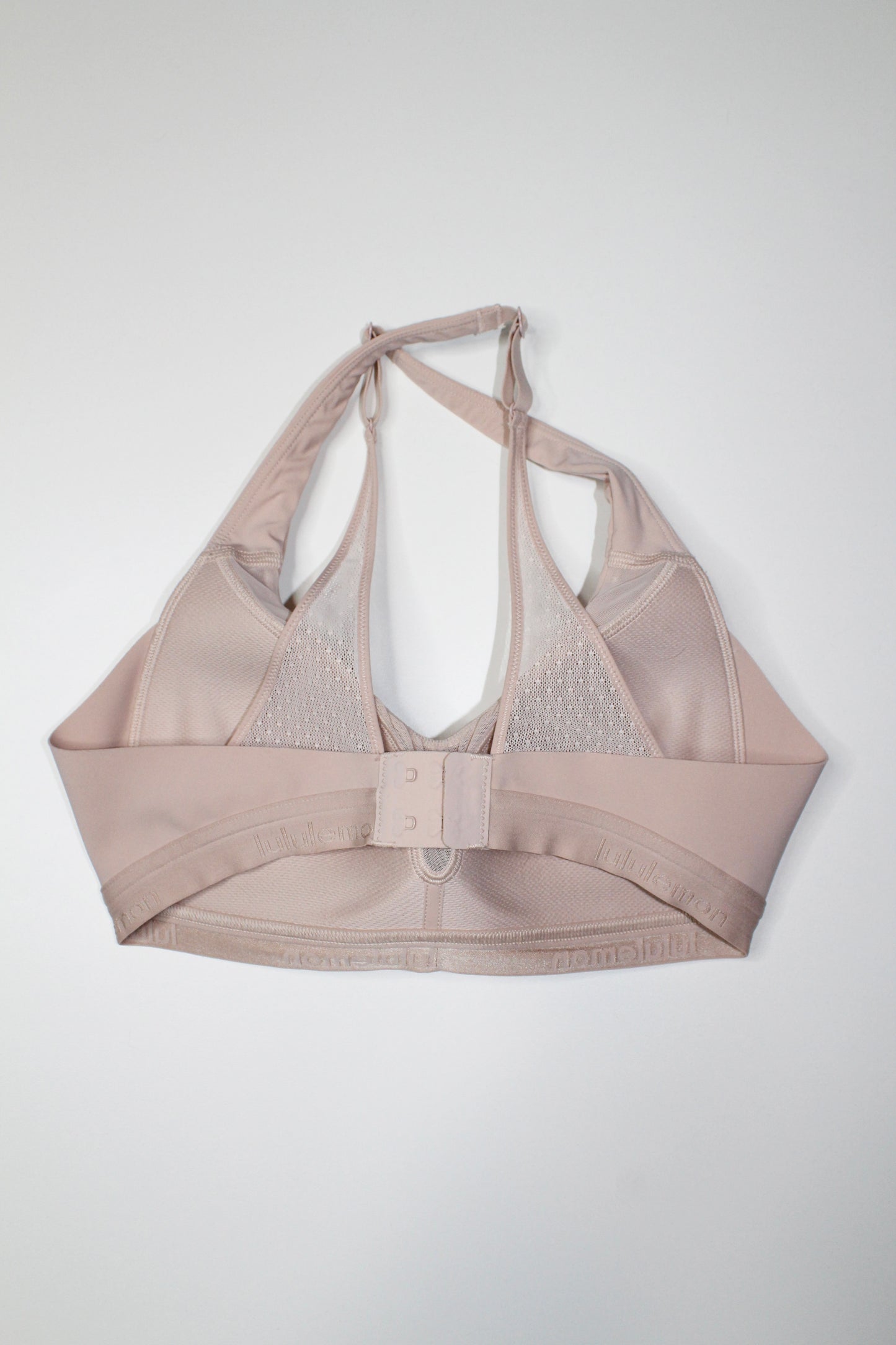 Lululemon light pink ‘up for it’ bra, size 32C