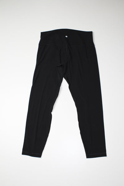 Lululemon black 'align' pant, size 14 (25”)