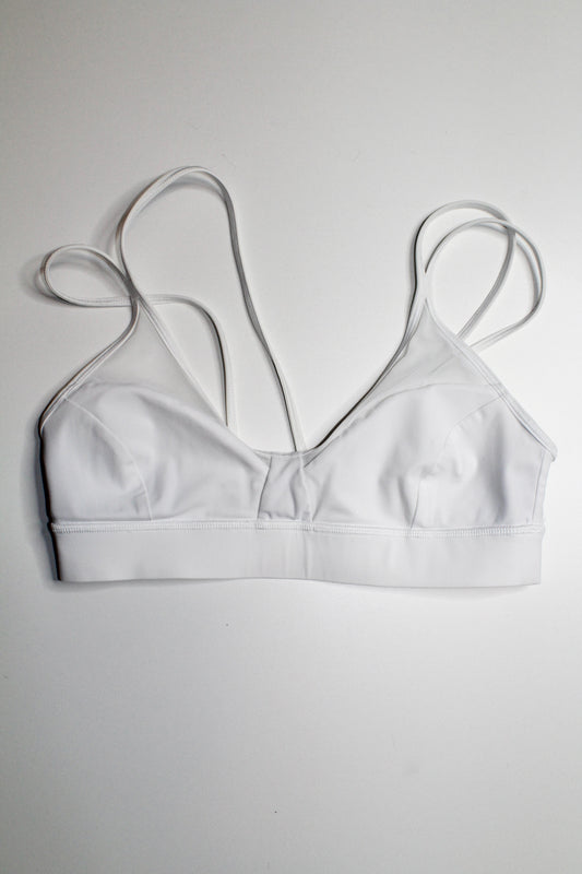 Lululemon white anew bra, size 6 (price reduced: was $30)