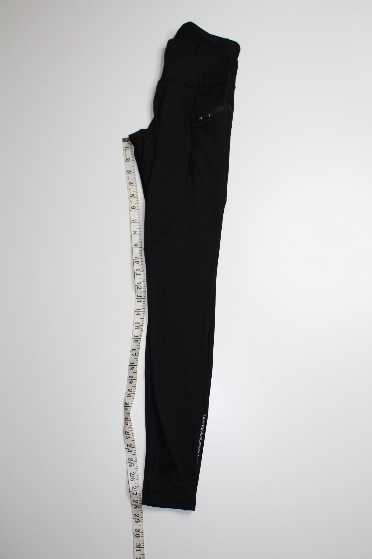 Lululemon black running tights, size 4 (price reduced: was $48)