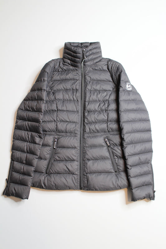 Michael Kors grey packable down fill puffer jacket, size xs (relaxed fit) (additional 50% off)