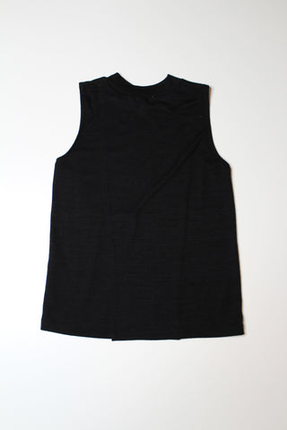 Rag & Bone black sleeveless tie back jersey tank, size small (relaxed fit) (price reduced: was $36)