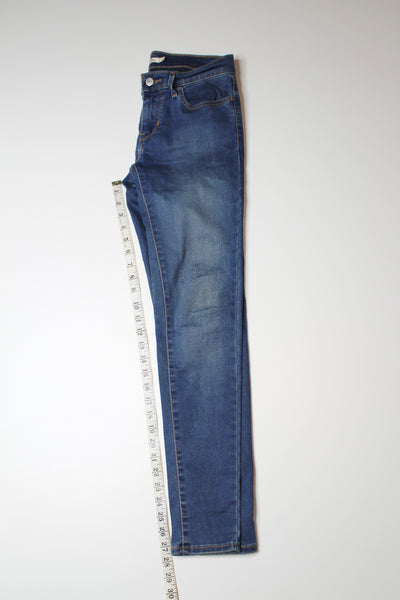 Levis 710 super skinny jeans, size 28 (price reduced: was $48)