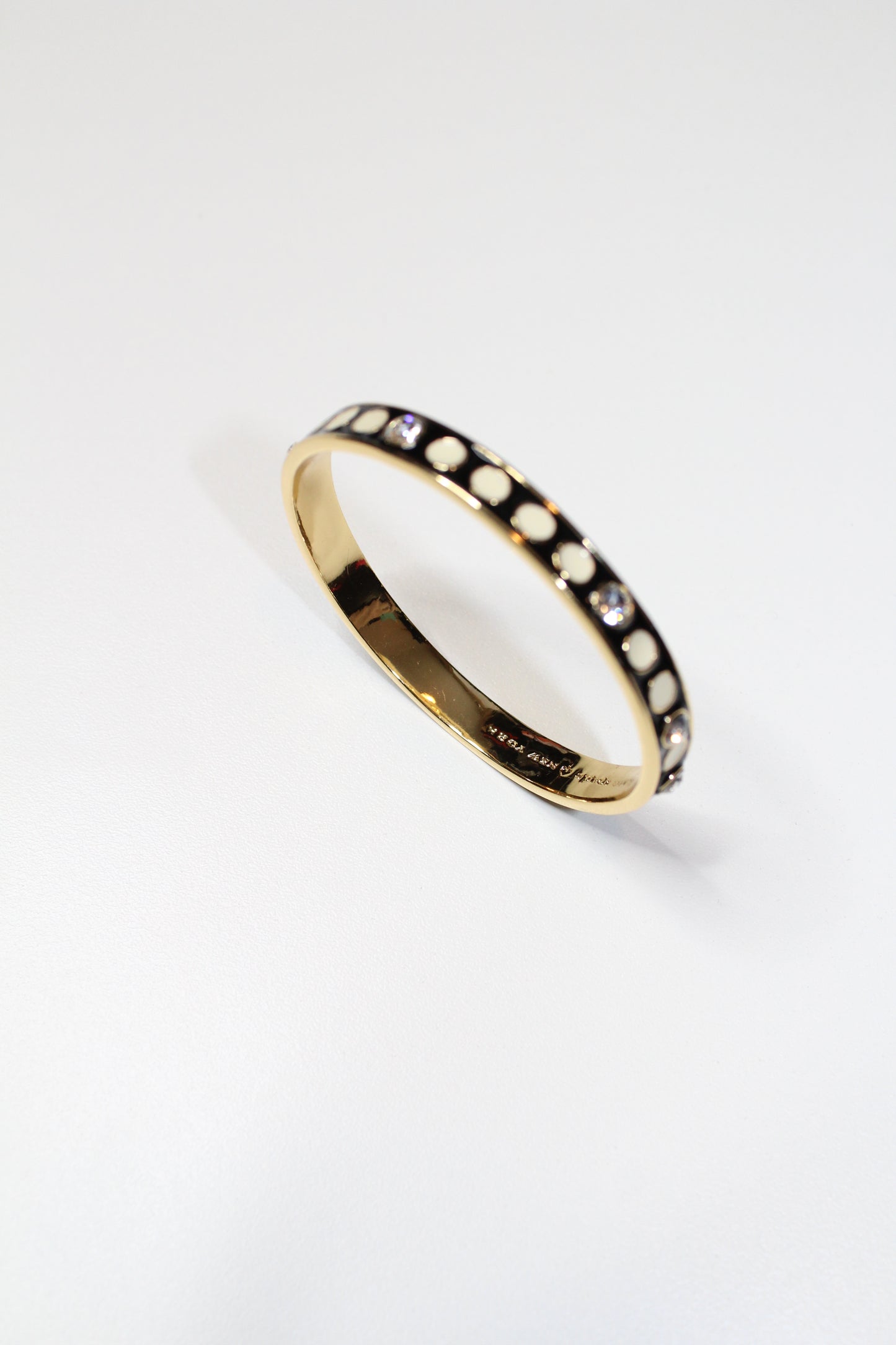 Kate Spade black/gold bangle